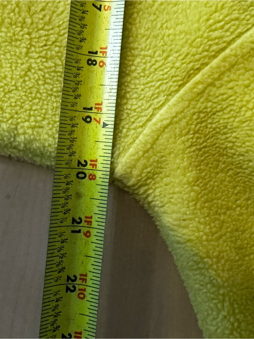 Columbia youth 18/20 XL Yellow Full-Zip Fleece Jacket - Picture 8 of 8